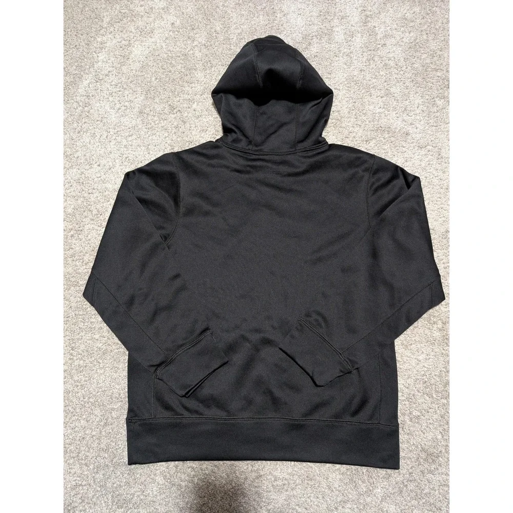 Nike Therma Fit Hoodie‎ Black Pullover Long Sleeve Kids Size L